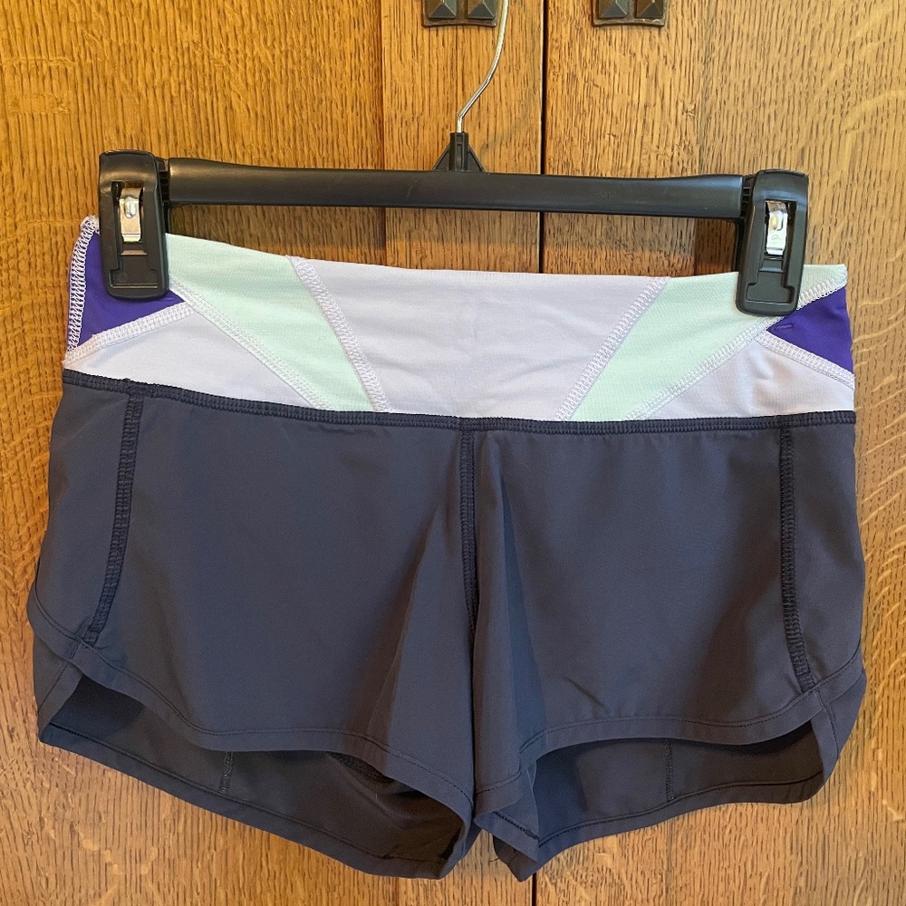 lululemon speed short - size 2